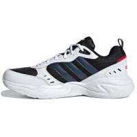 Мужские кроссовки Adidas Originals Strutter черно-белые